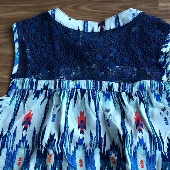 Romeo & Juliet Couture Ikat Print Top - Picture 10 of 12